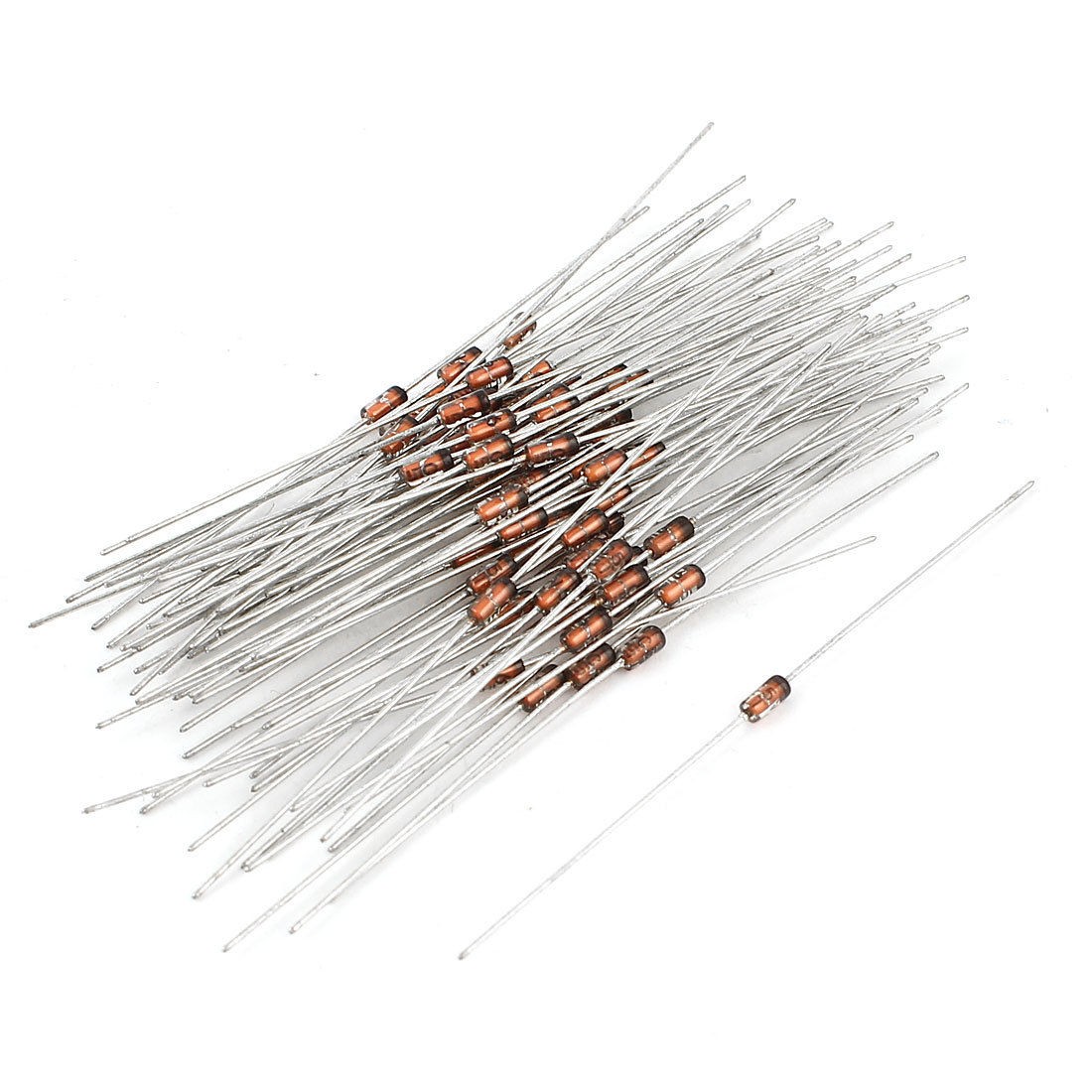 80 Pcs Axial Lead Zener Diodes Voltage Regulator 1 2W 5 6V