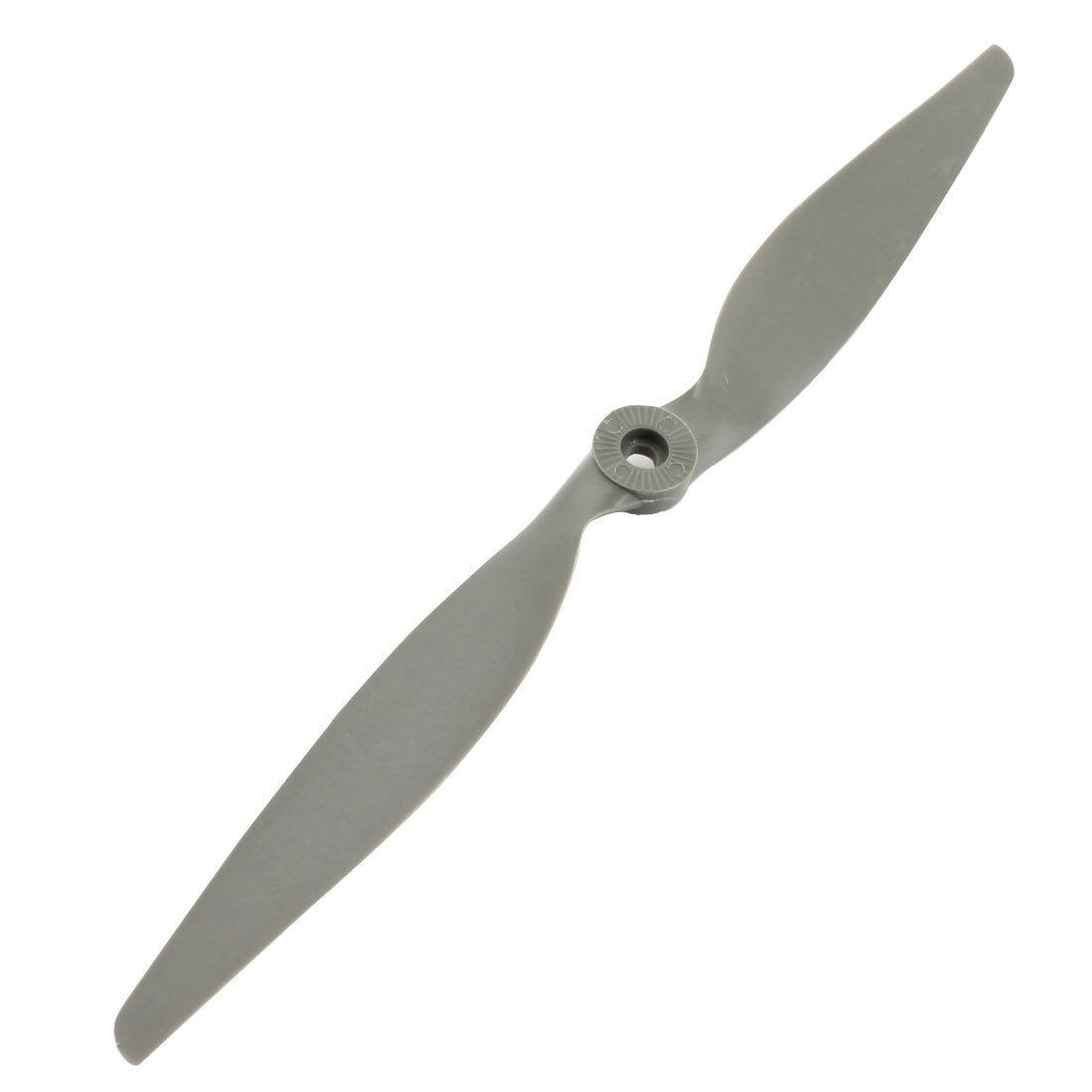 12"x6" Gray Plastic Electric RC Aircraft Airplane Prop w Motor Shaft Adapter