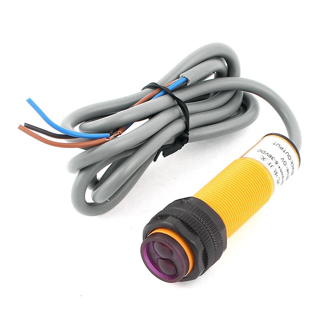 DC 6-36V PNP NO 300mA 10cm Infrared Ray Photoelectric Switch