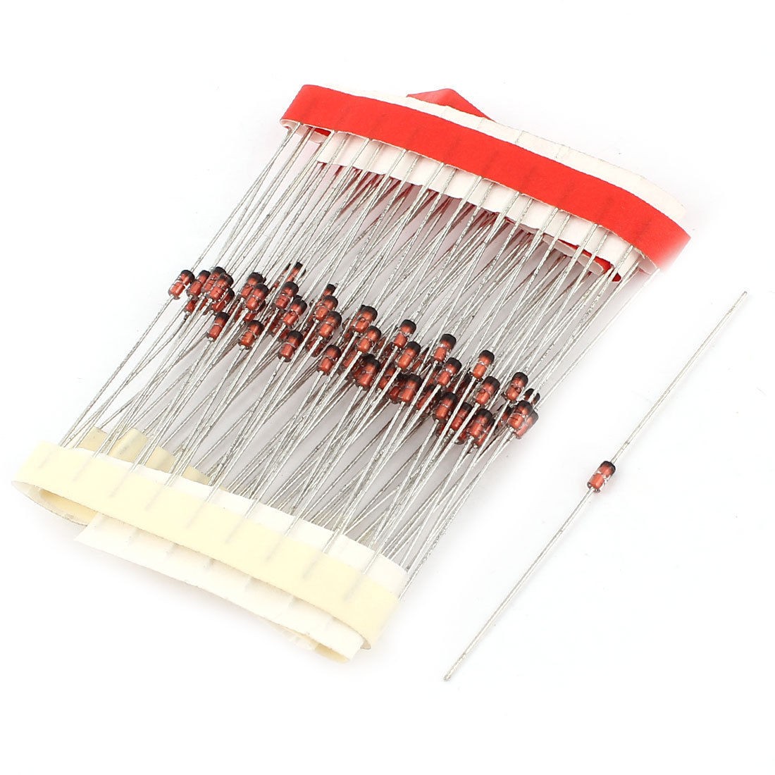 40 Pcs HZ9A1 do 35 Zener Diode Voltage Regulator 7 7V 8 1v 0 5W