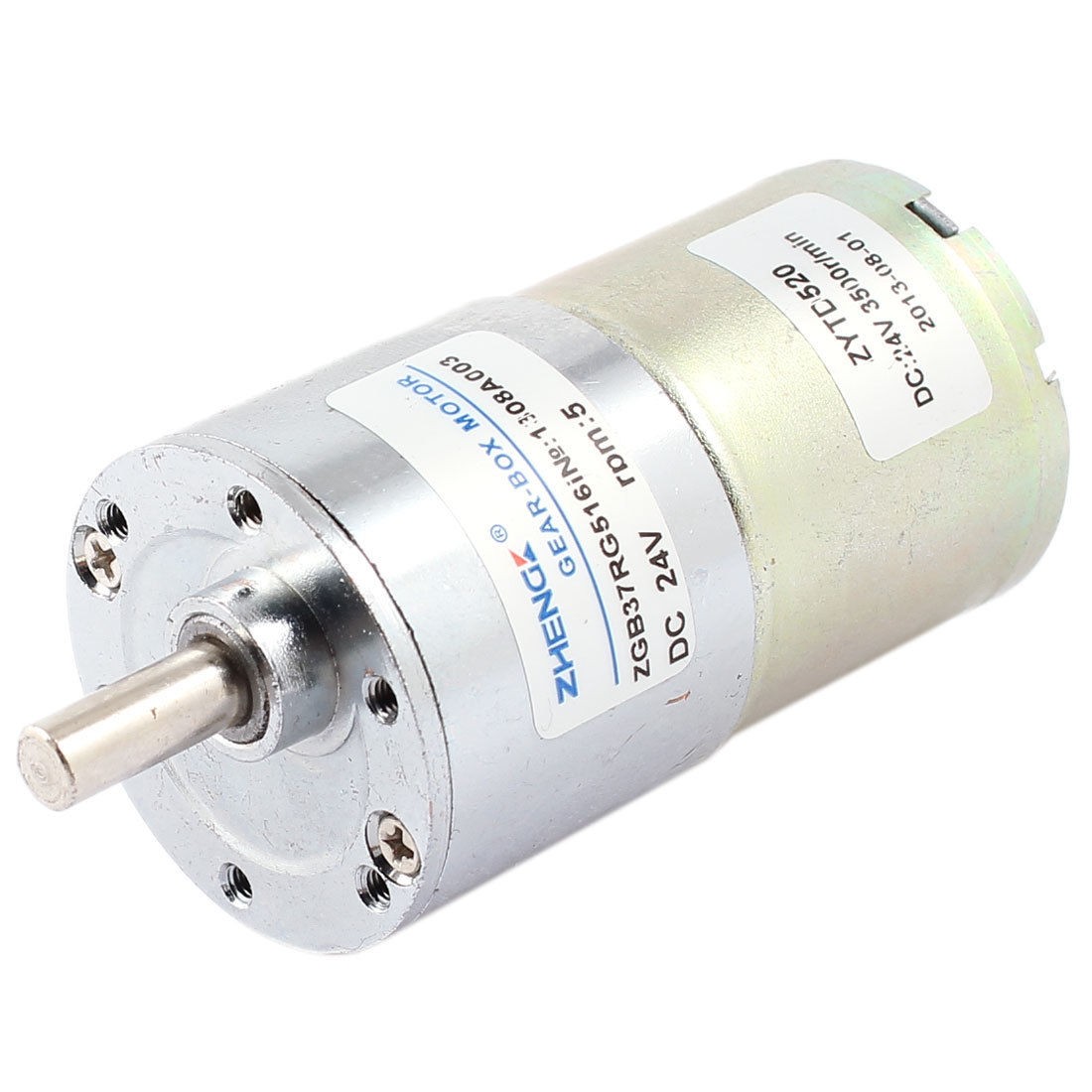 DC 24V 5 RPM Metal Permanent Speed Reducing Geared Box Motor