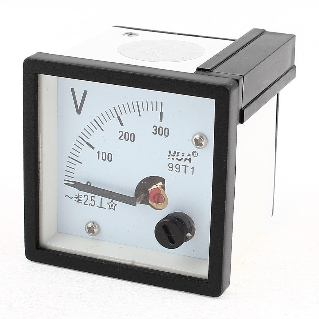 AC 300V Measuring Range Panel Mounting Voltmeter 99T1 AV 46mm x 46mm