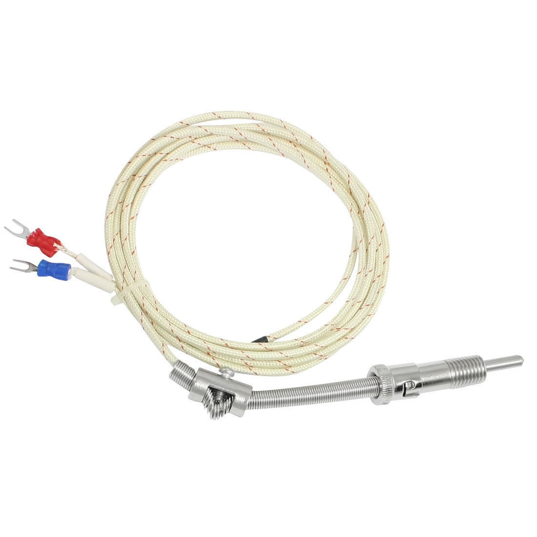 Compression Spring Thermocouple K Type Temperature Sensors 2M