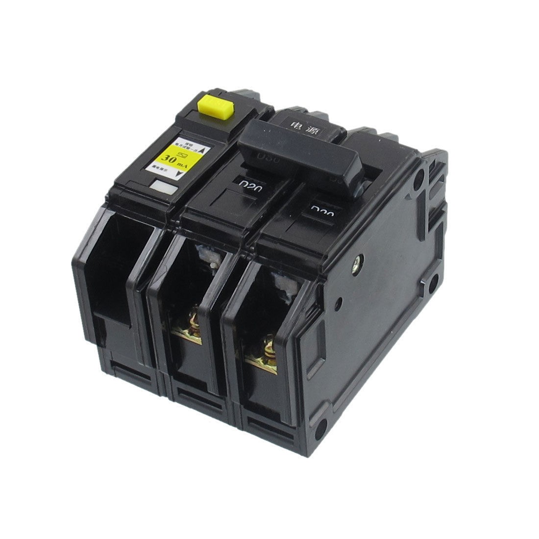 DZ12LE 2P AC 220V 380V 20A 2 Poles ELCB Earth Leakage Circuit Breaker
