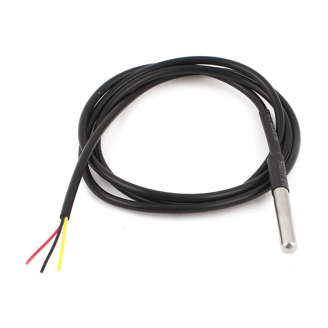 Waterproof Digital Thermal Probe Sensor DS18B20 1M 3Ft Length