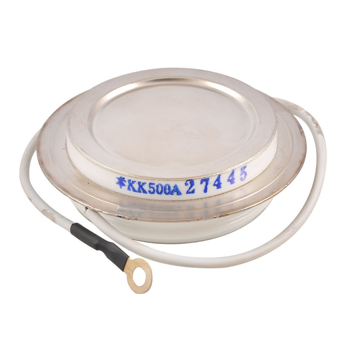 1.6KV 500A KK Silver Tone Metal Case Fast Silicon Controlled Rectifier