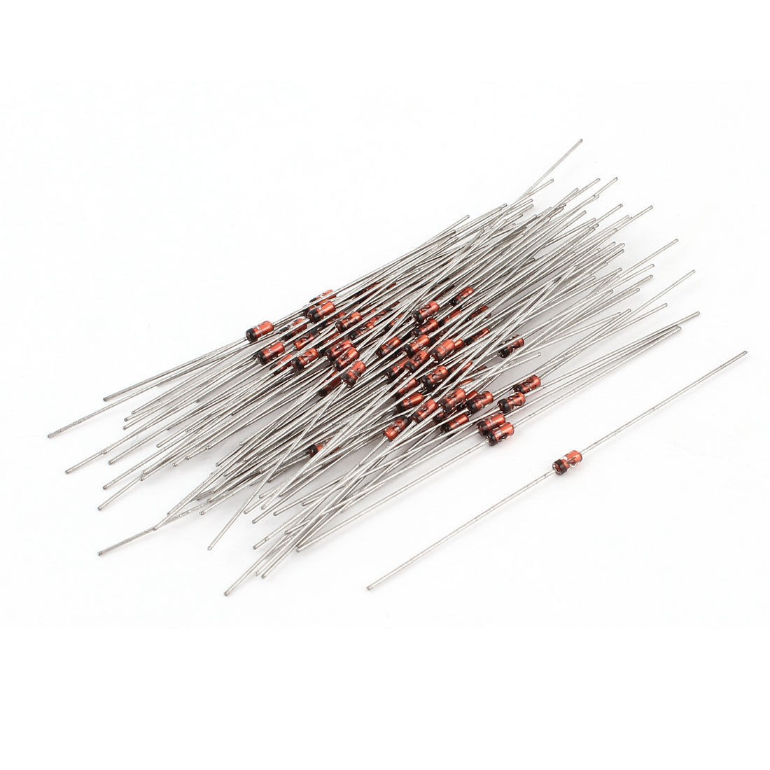 80 Pcs Axial Lead Zener Diodes Voltage Regulator 1 2W 24V
