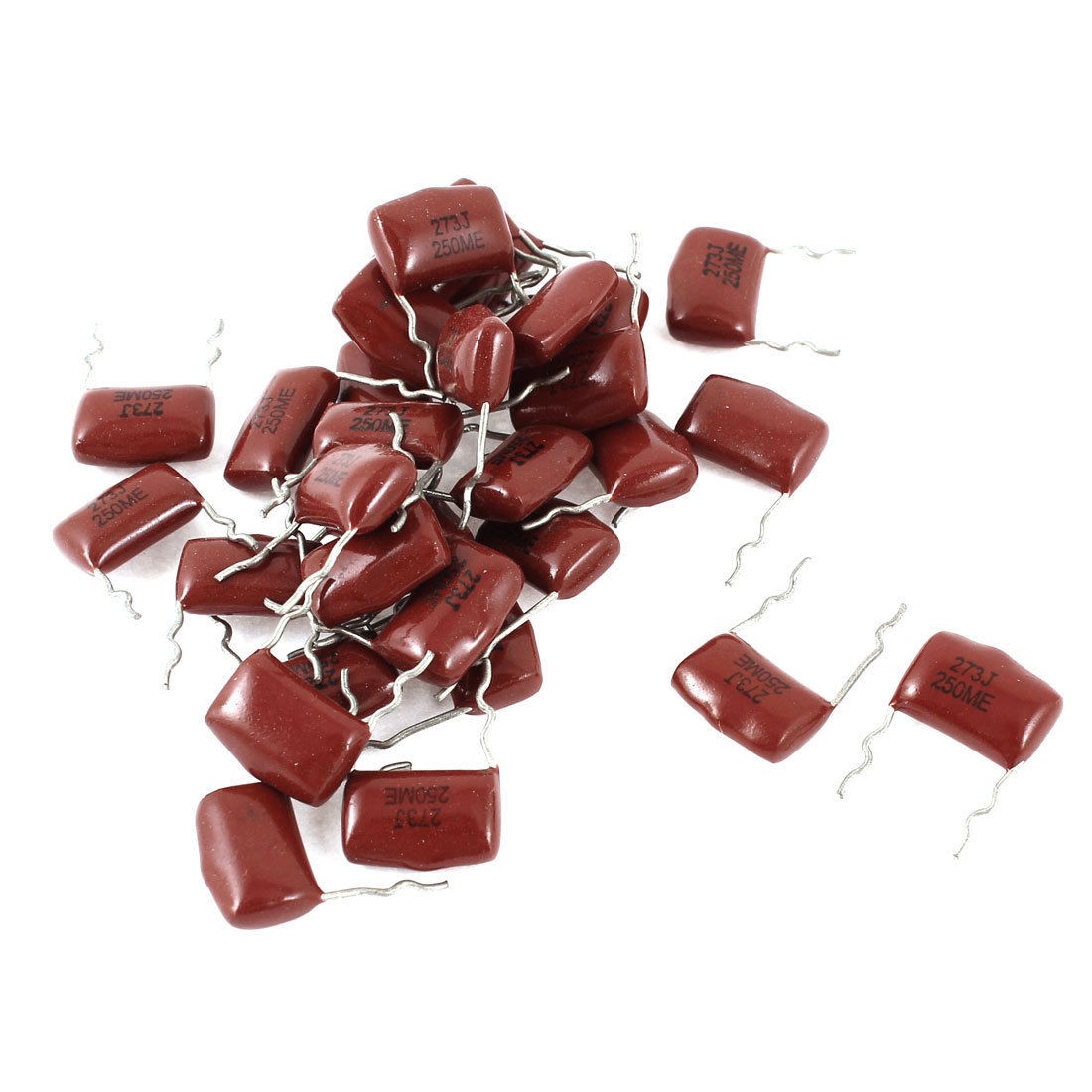 30pcs 27nF 400V Through Hole Metallized Polypropylene Film Capacitor