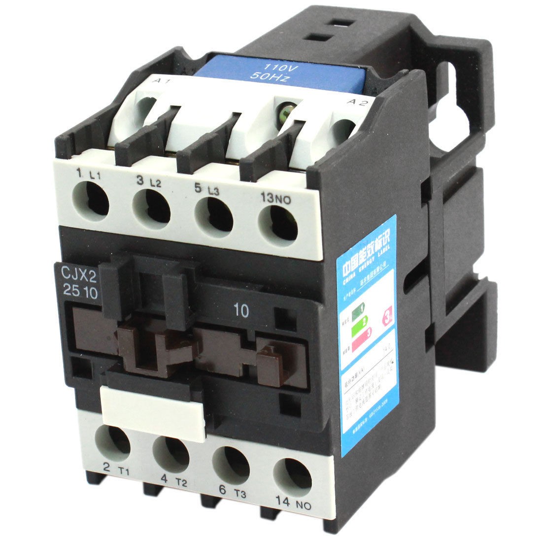 CJX2 2510 Motor Control AC Contactor 25A 3 Pole Coil 110V 50Hz
