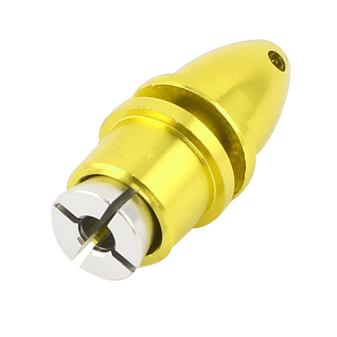 3 17mm RC Gold Tone Metal Bullet Propeller Holder for Brushless Motor