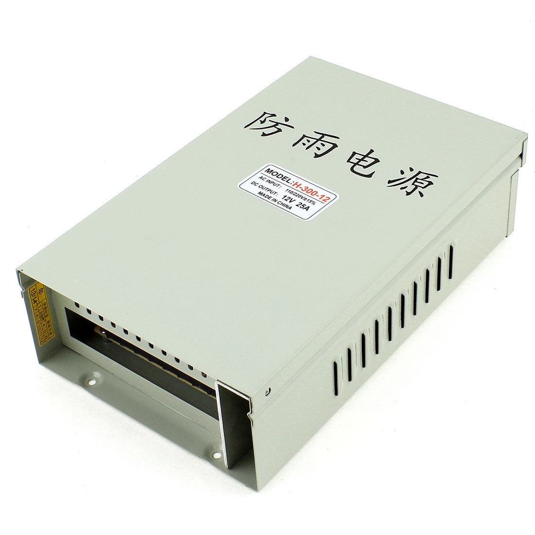 DC 12V 25A LED Display Screen Waterproof Driver Power Supply Adapter