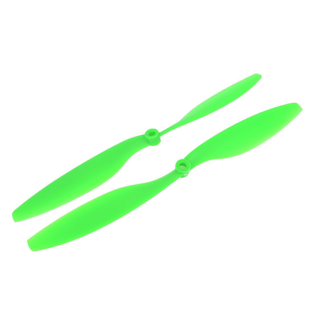 Pair Green 10x4 5 2 Blades CW CCW Propeller for 6mm Shaft Dia RC Model Aircraft