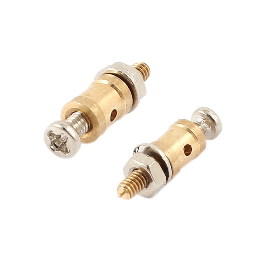 2 Pcs RC Model Hardware 1mm Thread to 2mm Dia Cable Linkage Rod Connector Joint