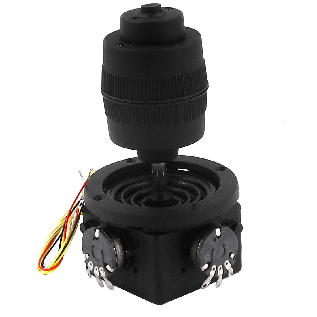 Single Linear 10K Ohm Momentary Pushbutton Switch Joystick Potentiometer Black