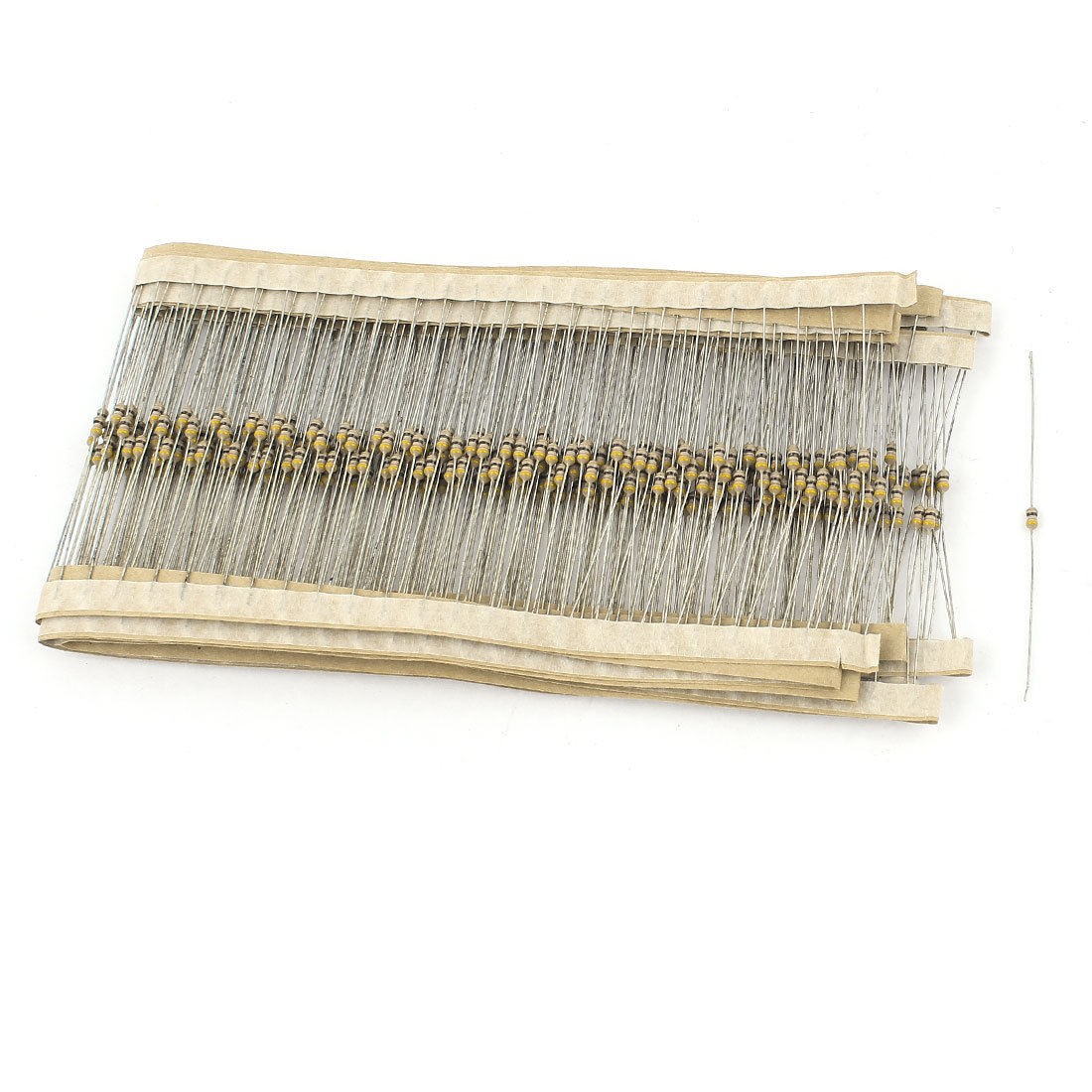 400 Pcs 430 Ohm 1 8W 5 Tolerance Axial Leads Type Carbon Film Resistors