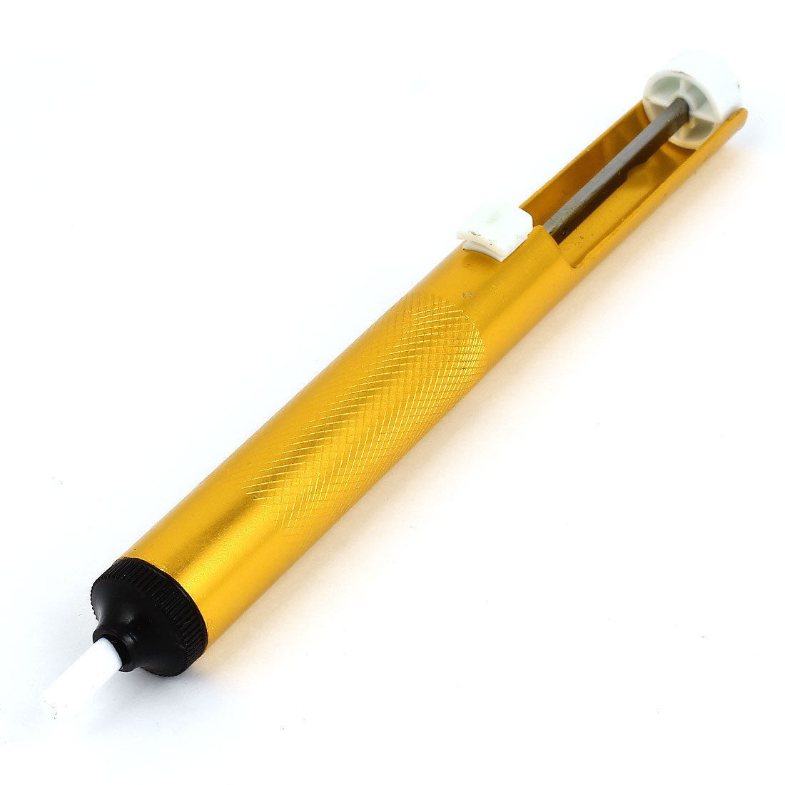Metal Desoldering Pump Sucker Solder Irons Removal Remover Tool Gold Tone