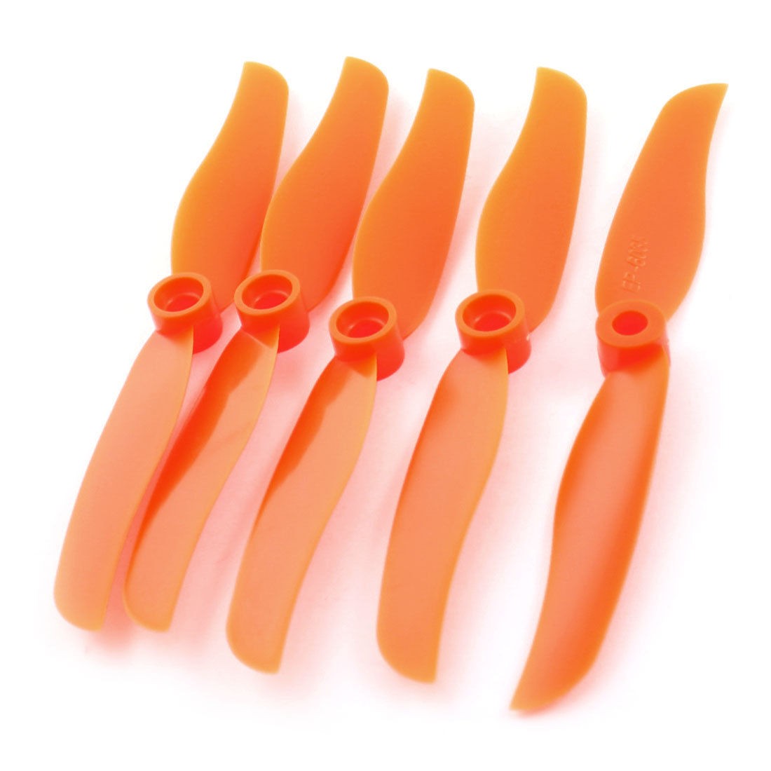 5pcs EP 6035 6" Rotating Dia 3 5" Pitch Orange Prop for XXD RC Helicopter