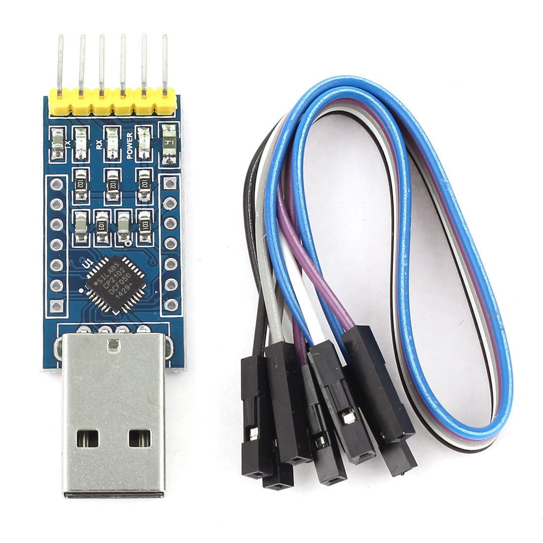 CP2102 USB 2.0 to UART TTL 6P Module Serial Converter Adapter