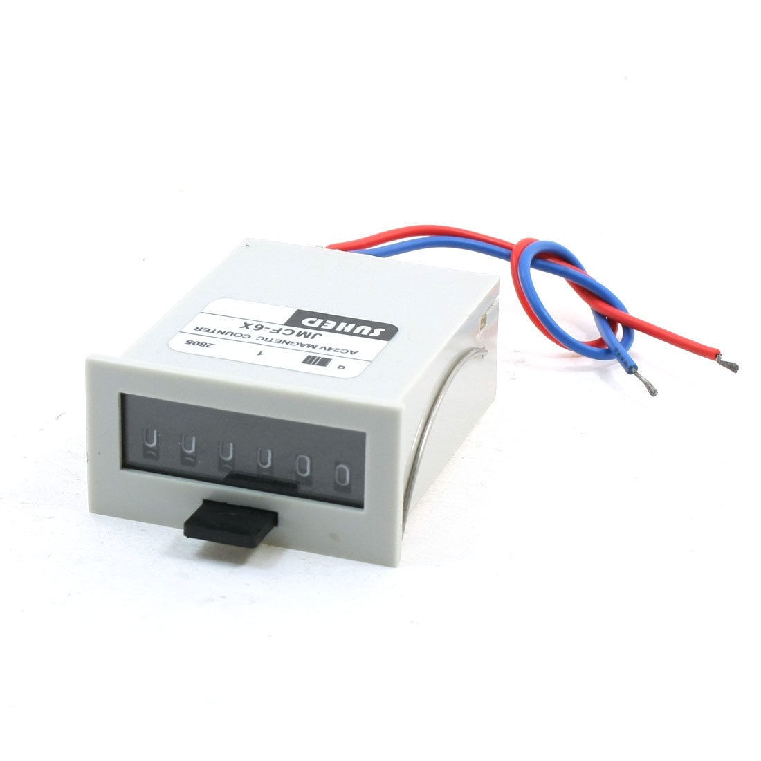 JMCF 6X 6 Digits 1 999999 LCD Display Electronic Counter Relay 24VAC