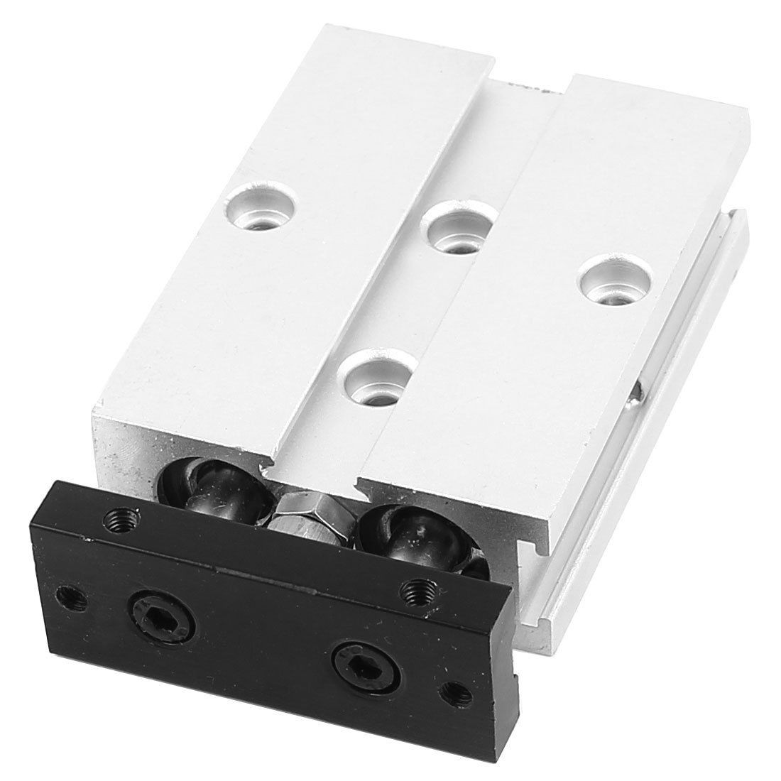 TN10X10 10mm Bore 10mm Stroke Double Rod Aluminum Alloy Pneumatic Air Cylinder