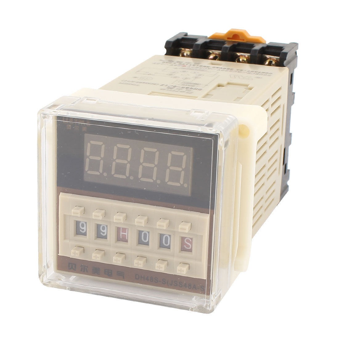 DH48S s DC24V 8 Pin 0 1S 99H Power on Time Delay Relay w Socket