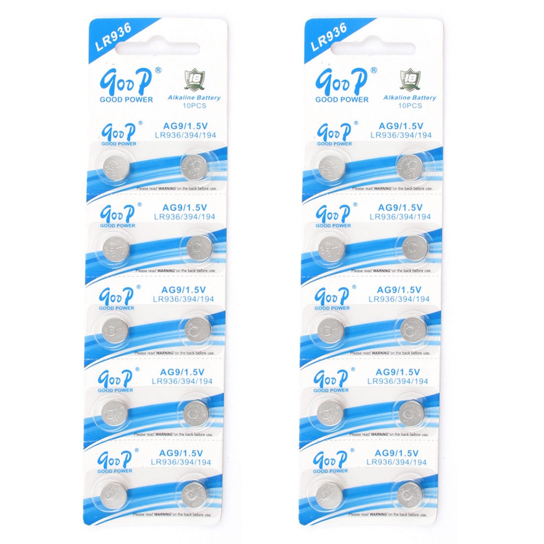 20x AG9 394A 394 SR936SW LR936 SB A4 1 5 Volt Alkaline Button Cell Watch Battery