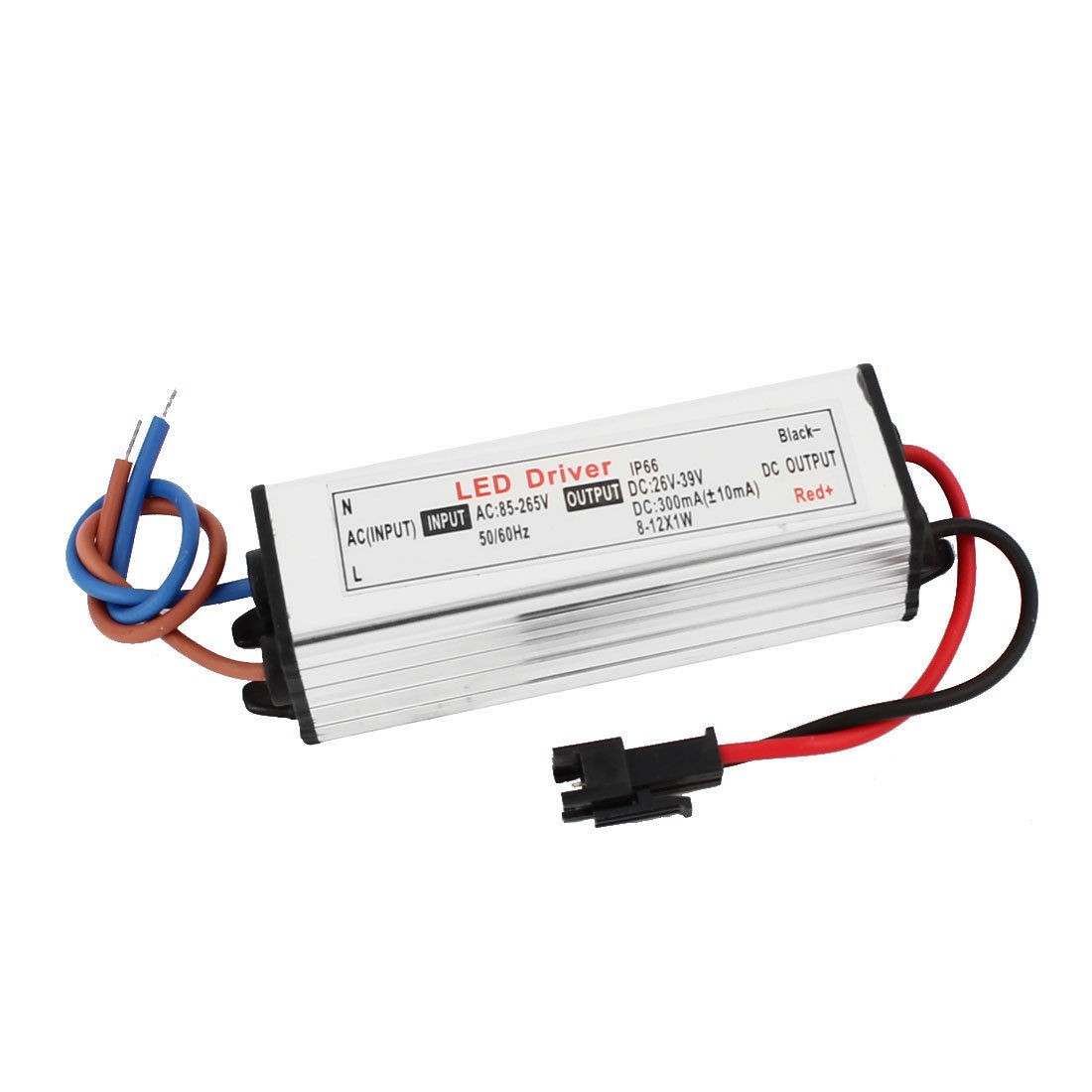 AC 85 265V to DC 26 39V Waterproof Power Supply Driver for 8 12X1W LED Light