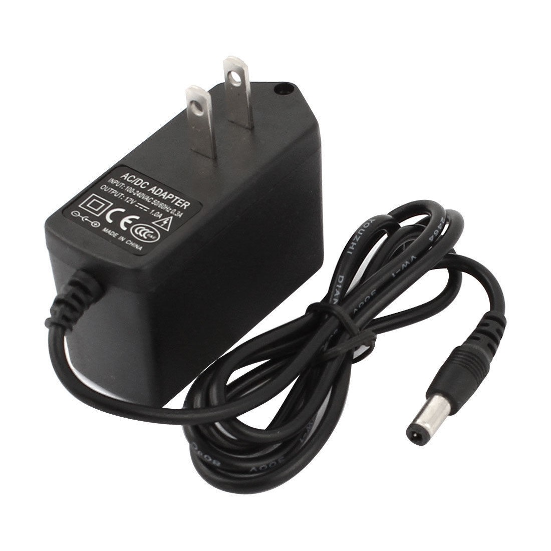 US Plug AC 100 240V 0 3A to DC 12V 1 0A 5 35mm x 2mm Connector Power Adapter