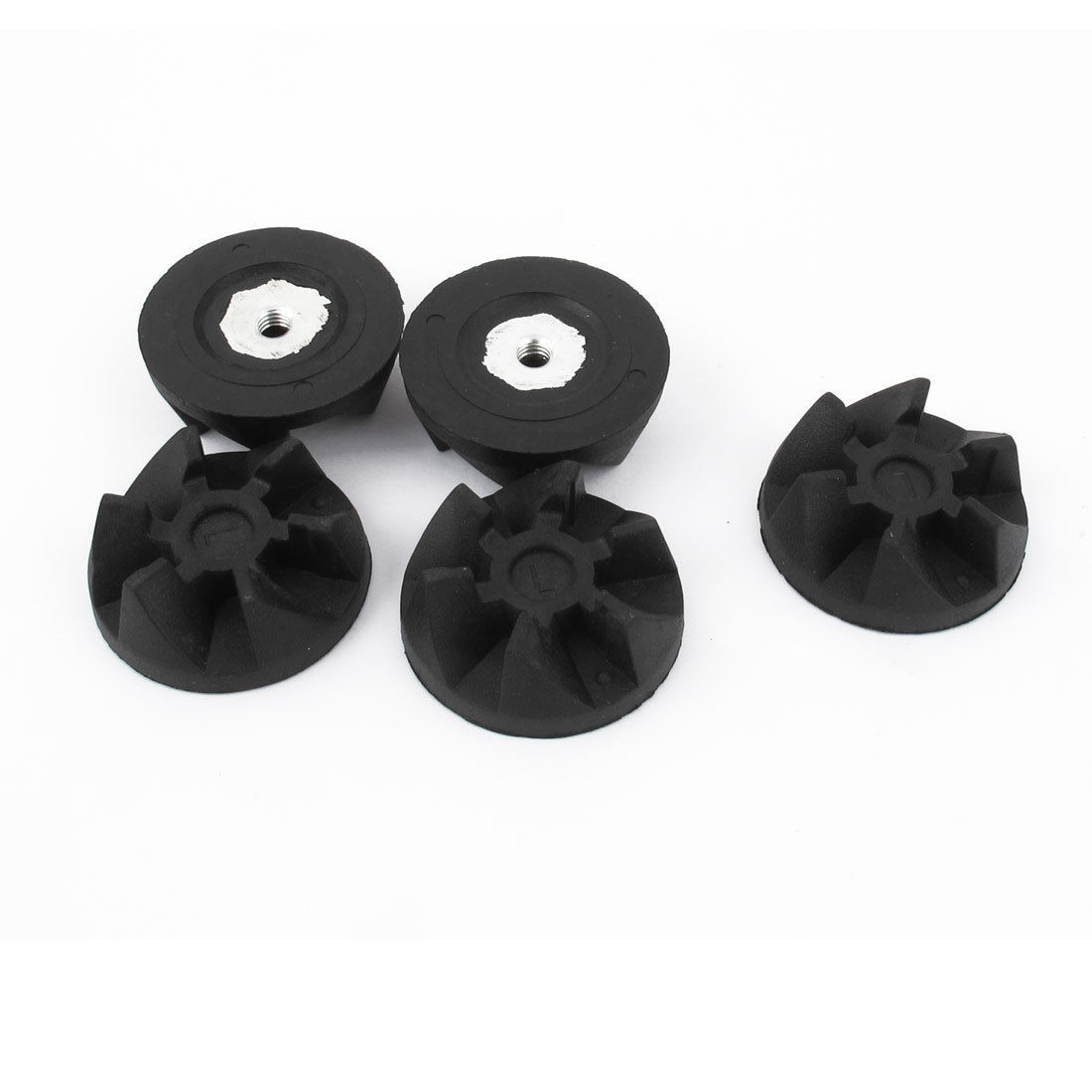 KitchenAid Blender Rubber Coupling Coupler Clutch Cog Shear Gear Black 36mm 5pcs