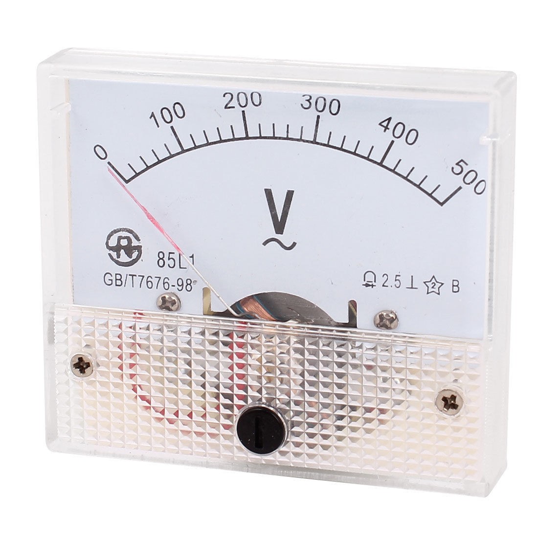 AC 500V Analog Panel Volt Voltage Meter Voltmeter Gauge 85L1 AC 0 500V