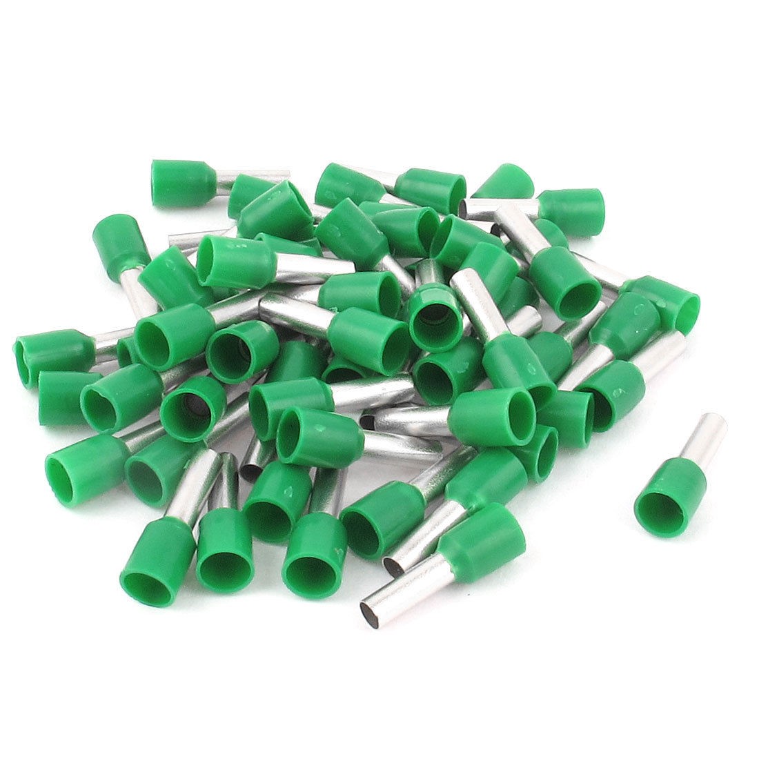 50pcs E4009 12AWG Insulated Ferrule Wire Cord End Terminal Connector Green