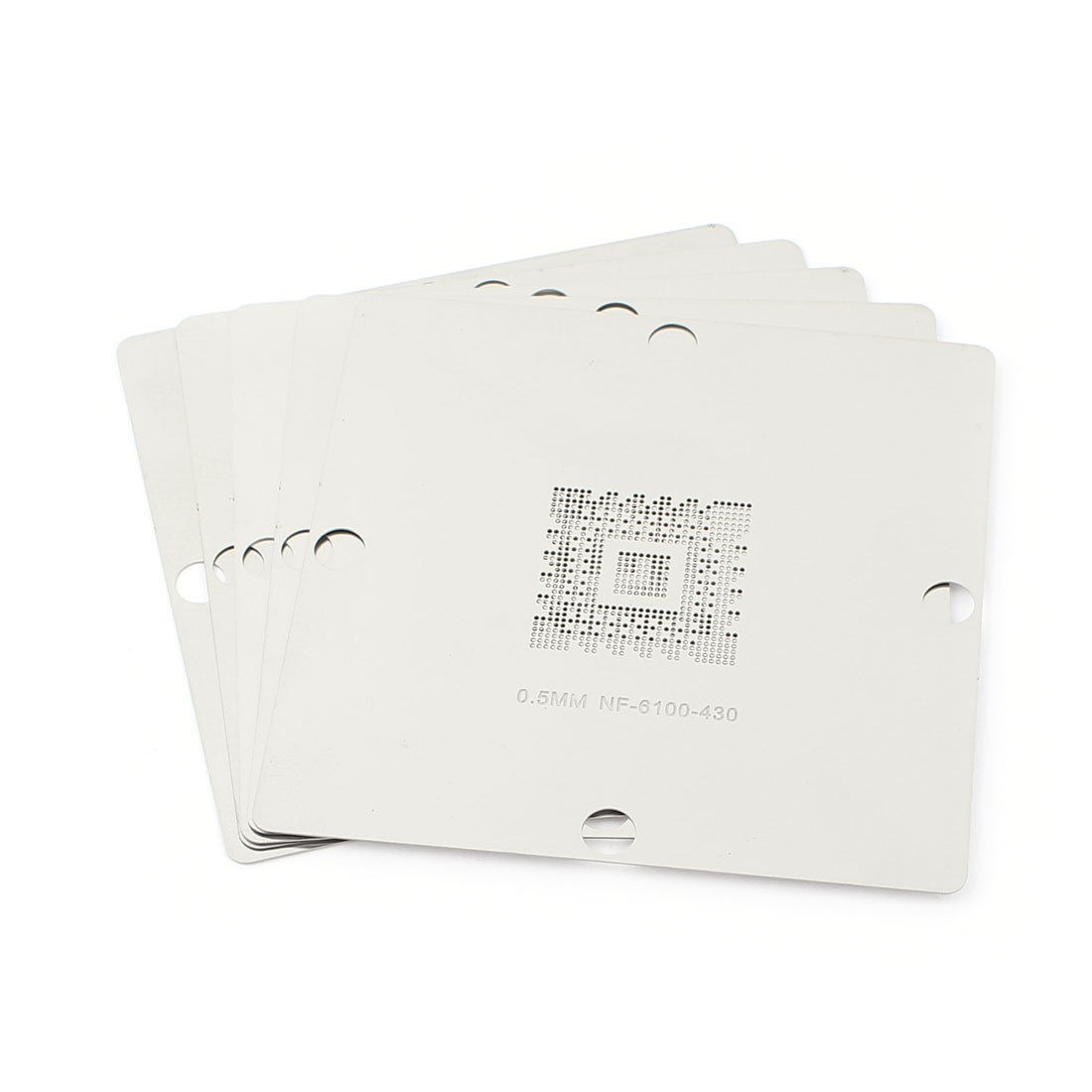 5pcs 80x80mm BGA Reball Reballing Universal Stencil Template for NF 6100 430