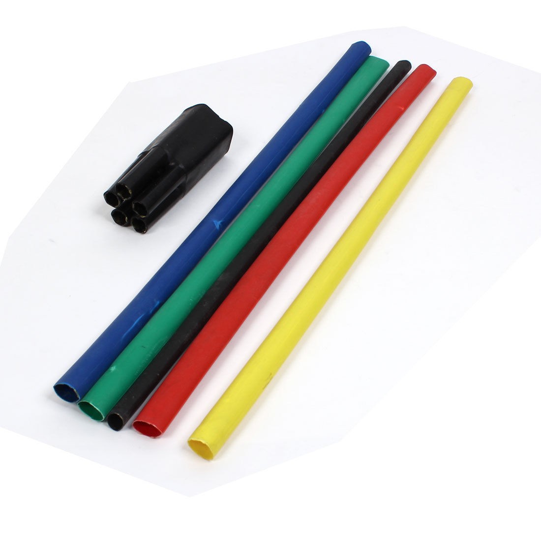 5 Pcs 1KV 25 50MM2 Cable Heat Shrink Tubing Wire Wrap w 5 Way Breakout Boot