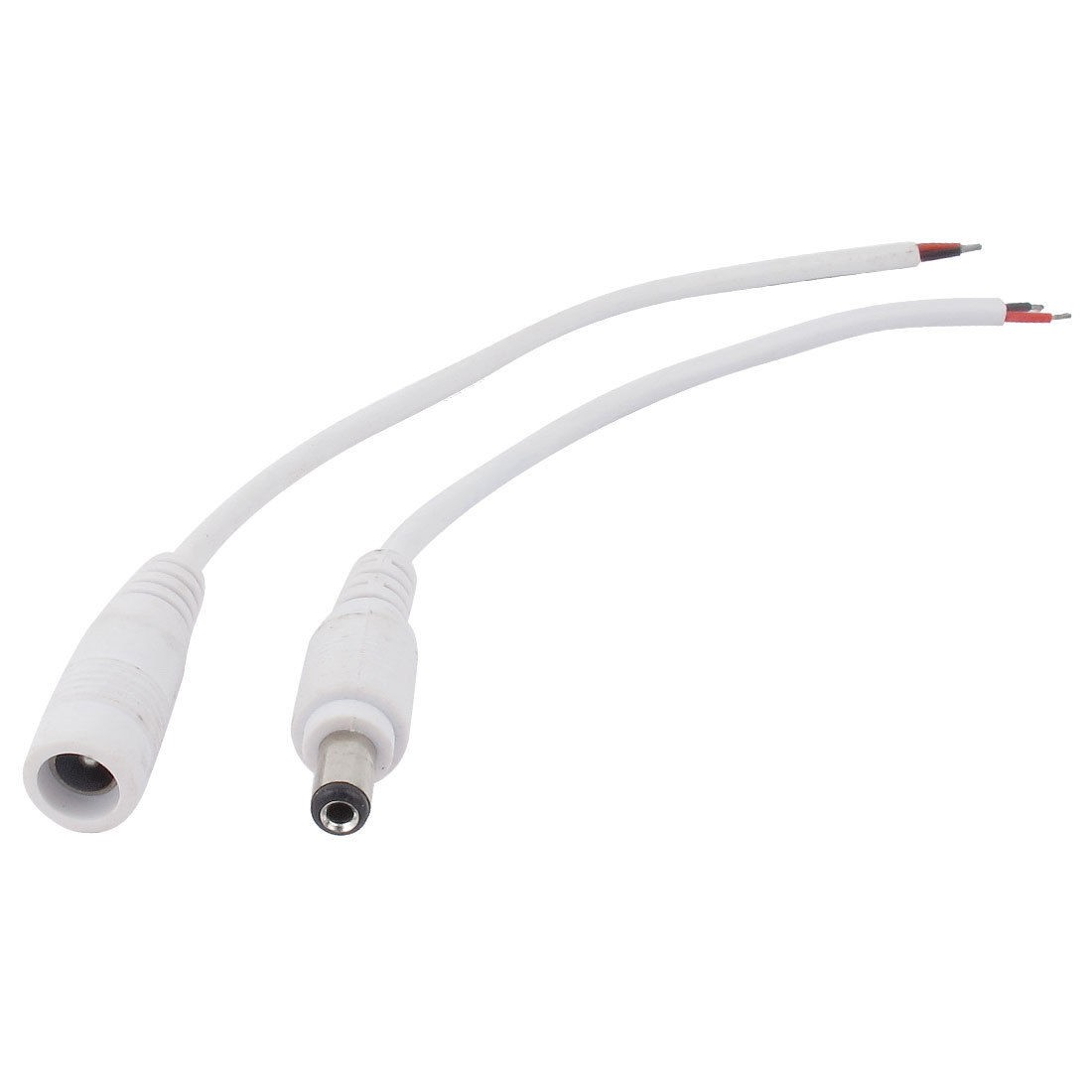 Waterproof 5 5mmx2 1mm 2 Wire Male to Female DC Power Jack Connector Cable 13"