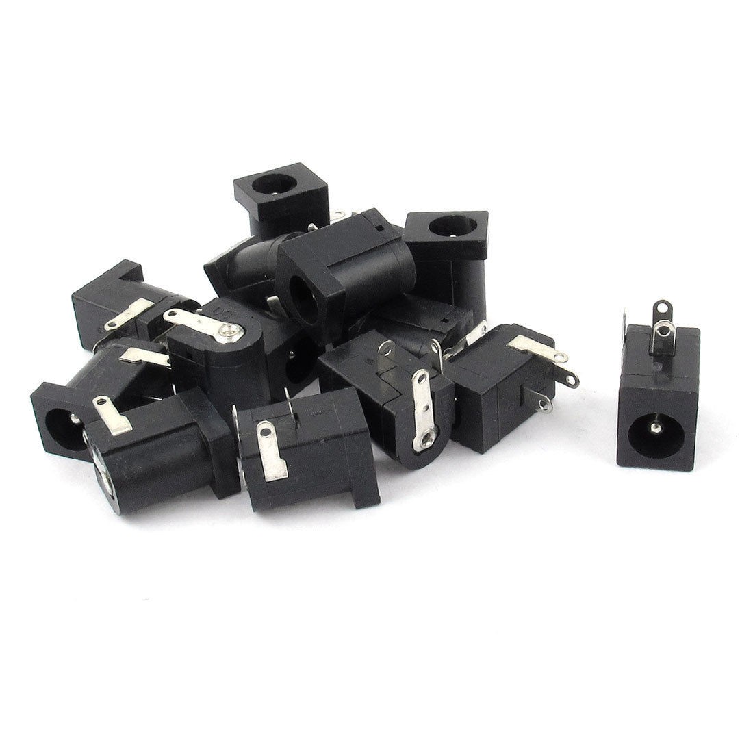15PCS DC Power Jack Socket 2.1mm x 5.5mm Barrel-Type PCB Mount DC-005