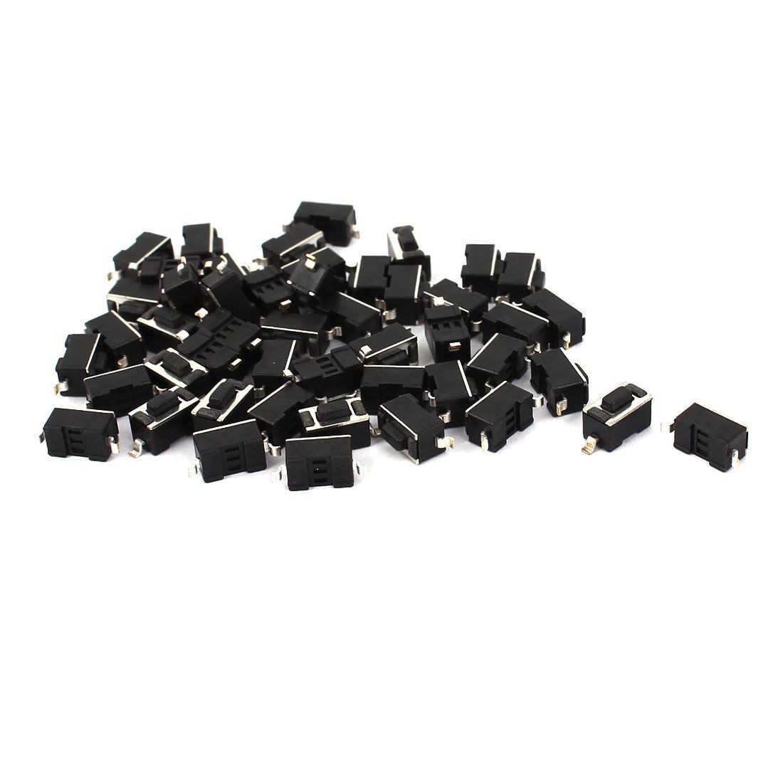 50 Pcs Tactile Tact Push Button Momentary SMT SMD PCB Switch 3x6x4 3mm