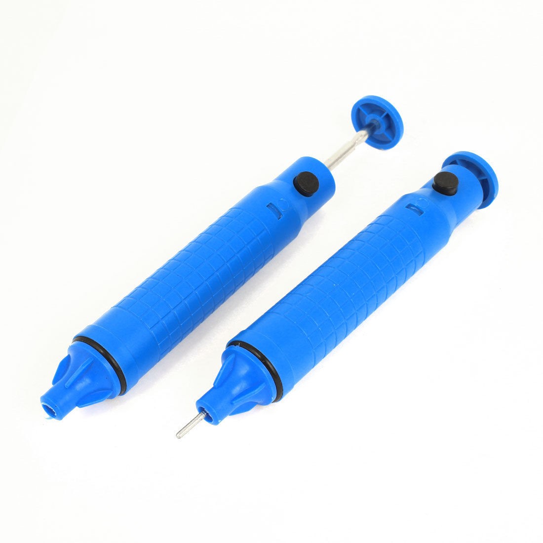 2 Pcs Blue Vacuum Desoldering Pump Solder Sucker Irons Removal Remover Tool