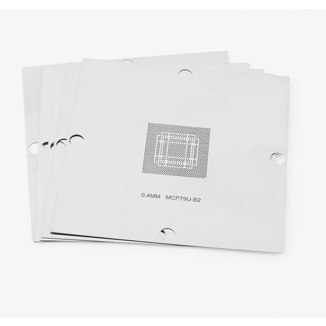 5pcs Directly Heat Rework BGA Reball Universal Stencil Template for MCP79U B2