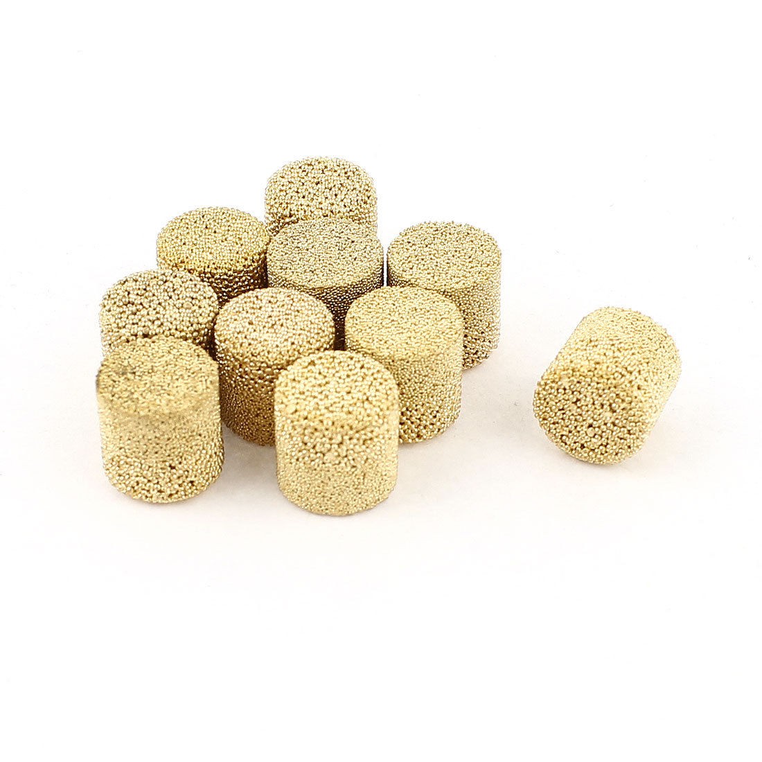 10pcs 10mm x 10mm Mould Mold Sintered Bronze Air Pneumatic Vent