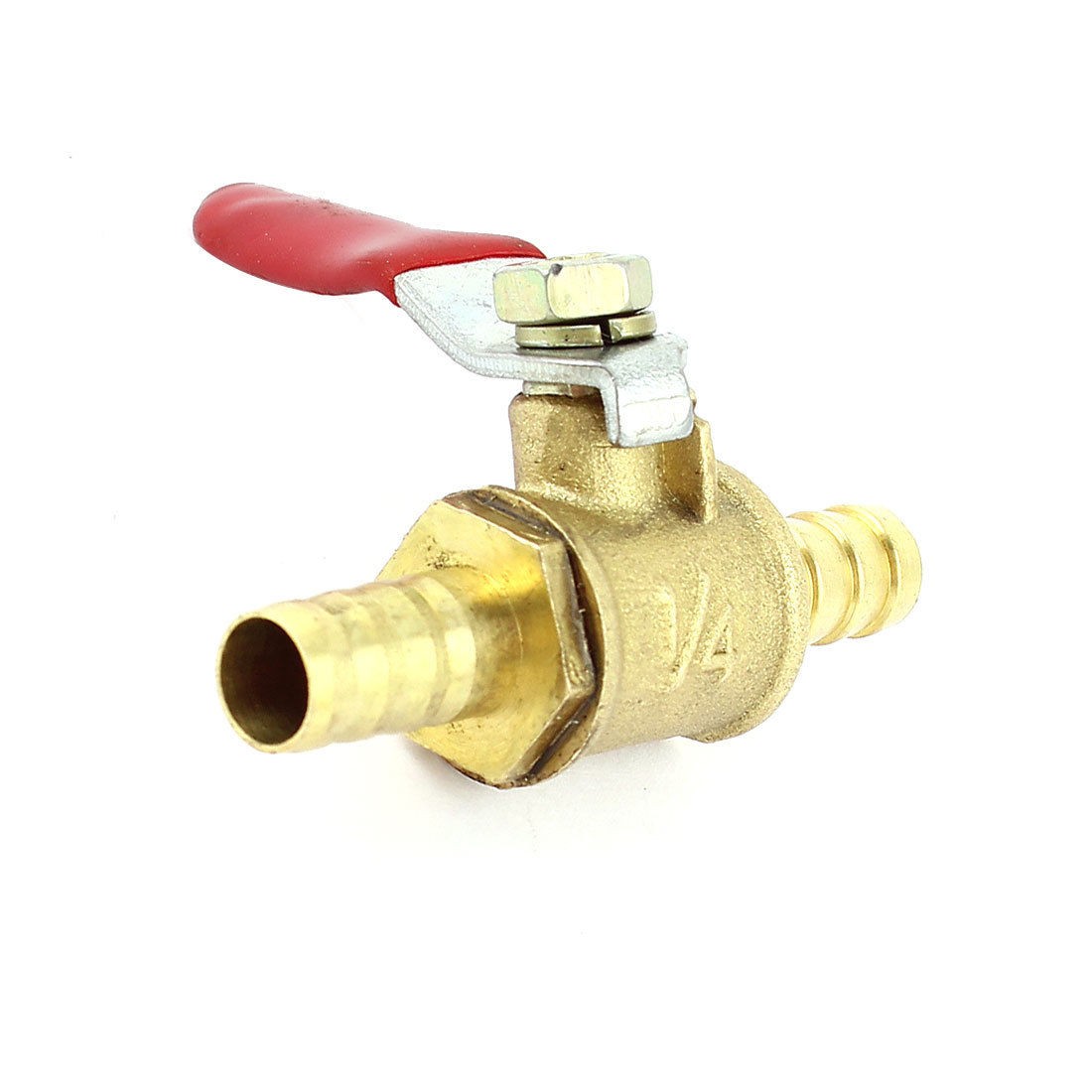 8mm 180 Degree Rotating Handle Brass Flow Shut Off Control Brass Ball Valve