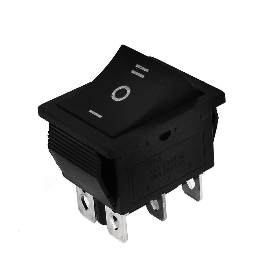 AC 250V 15A AC125V 20A DPDT 6 Pin Terminal on Off on Snap in Boat Rocker Switch