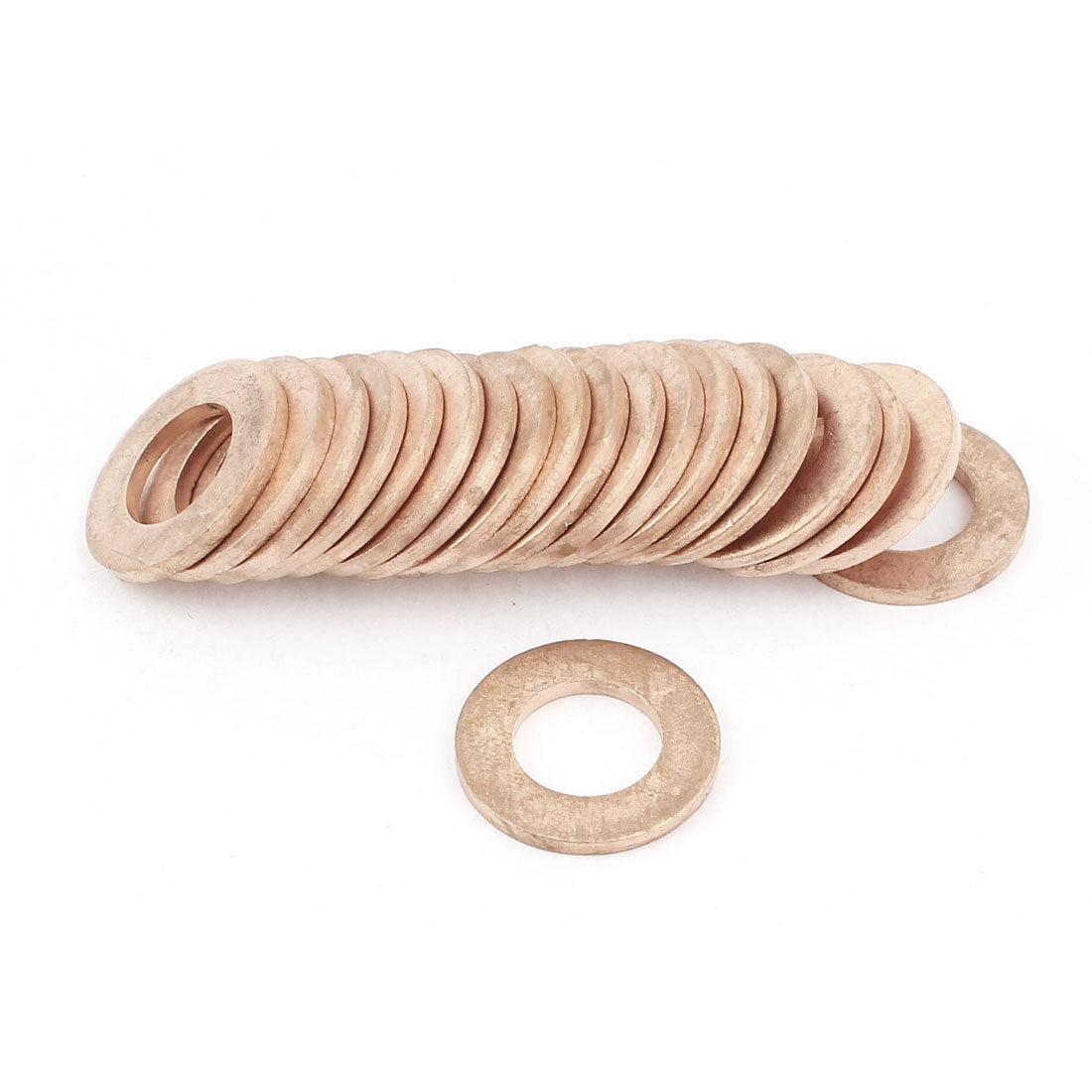 20pcs Tattoo Machine Copper Washer Flat Ring Gasket 9mmx16mmx1 5mm