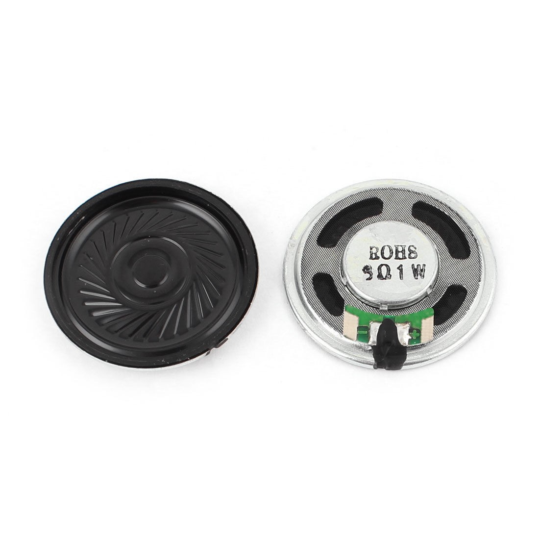 2pcs 1W 8ohm 36mm Round Inside Magnet Electronic Speakers Trumpet