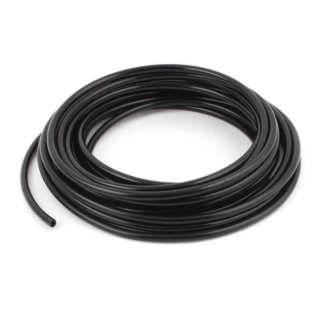 6mm OD 4mm ID Fuel Gas Air Polyurethane PU Tubing Hose Pipe 8M 26ft Black