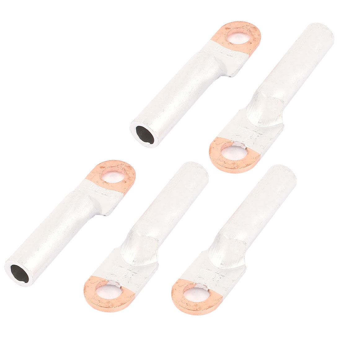 5pcs Compression Aluminum Copper Bimetal Terminal Lug 9mm Ring for 3 AWG