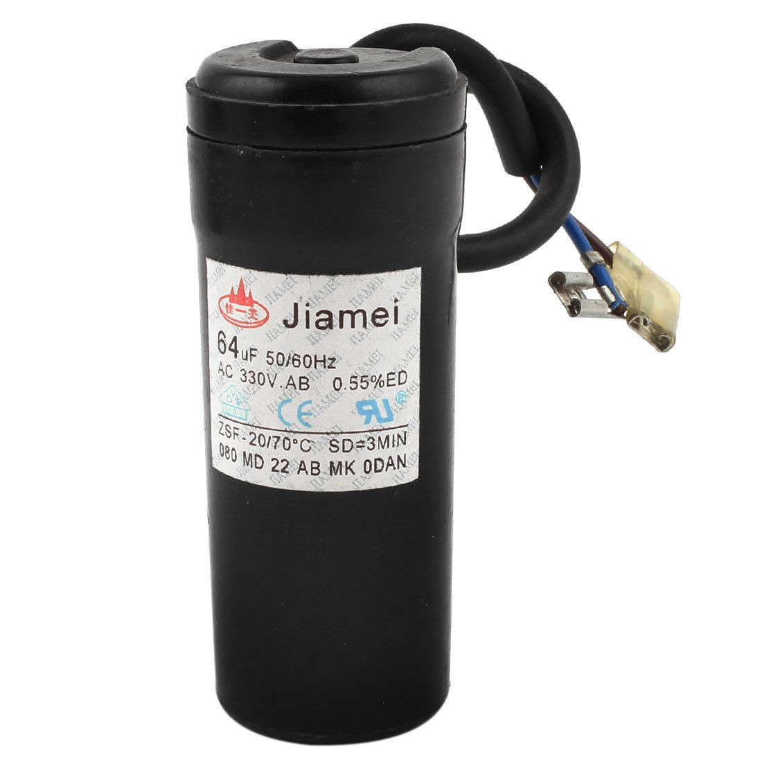 AC 330V 64uF 0 55 Tolerance Air Conditioner Compressor Motor Starting Capacitor