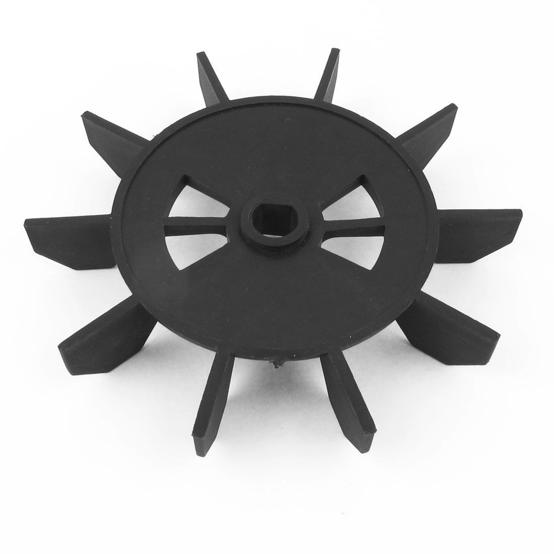 Replacement 13mm Inner Diameter 10 Vanes Impeller Plastic Motor Fan Blade Wheel