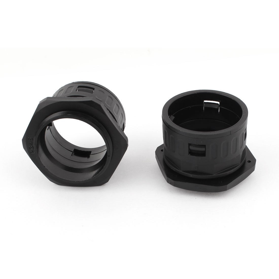 PG29 Ad 54 5 Plastic Corrugated Pipe Wire Cable Quick Fitting Connector 2pcs