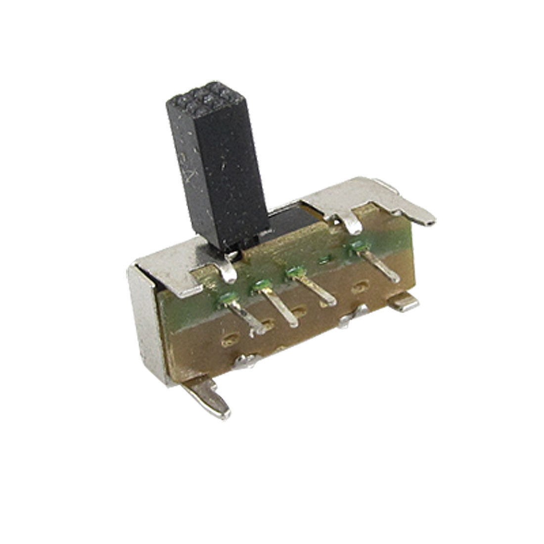 9 Pcs x Panel PCB 4 Pin 3 Position 1P3T SP3T Slide Switch Side Knob 0.5A 50V DC