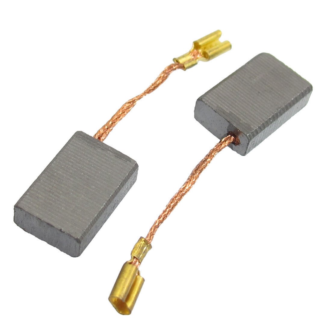 2 Pcs Motor Carbon Brushes 19/32" x 25/64" x 1/5" for Bosch 8-100 Angle Grinder